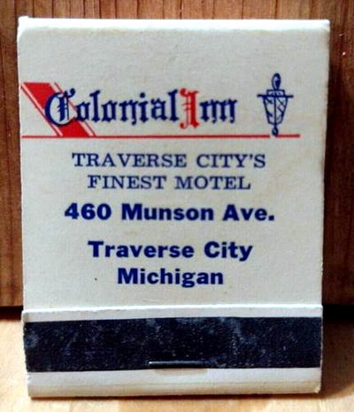 Colonial Inn (Comfort Inn Traverse City) - Matchbook